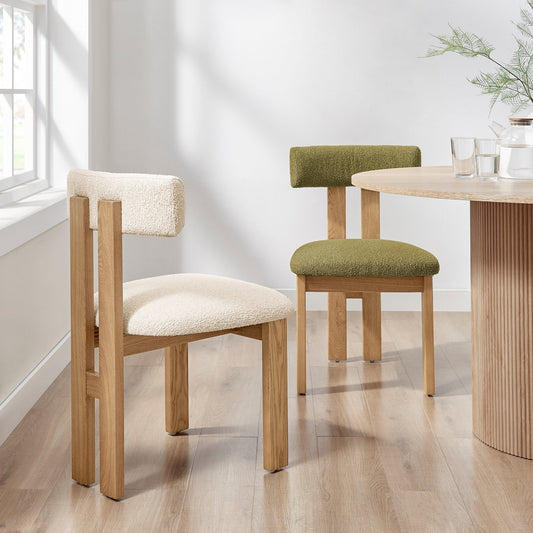 Hailey Set of 2 Dining Chair in Palladian Green