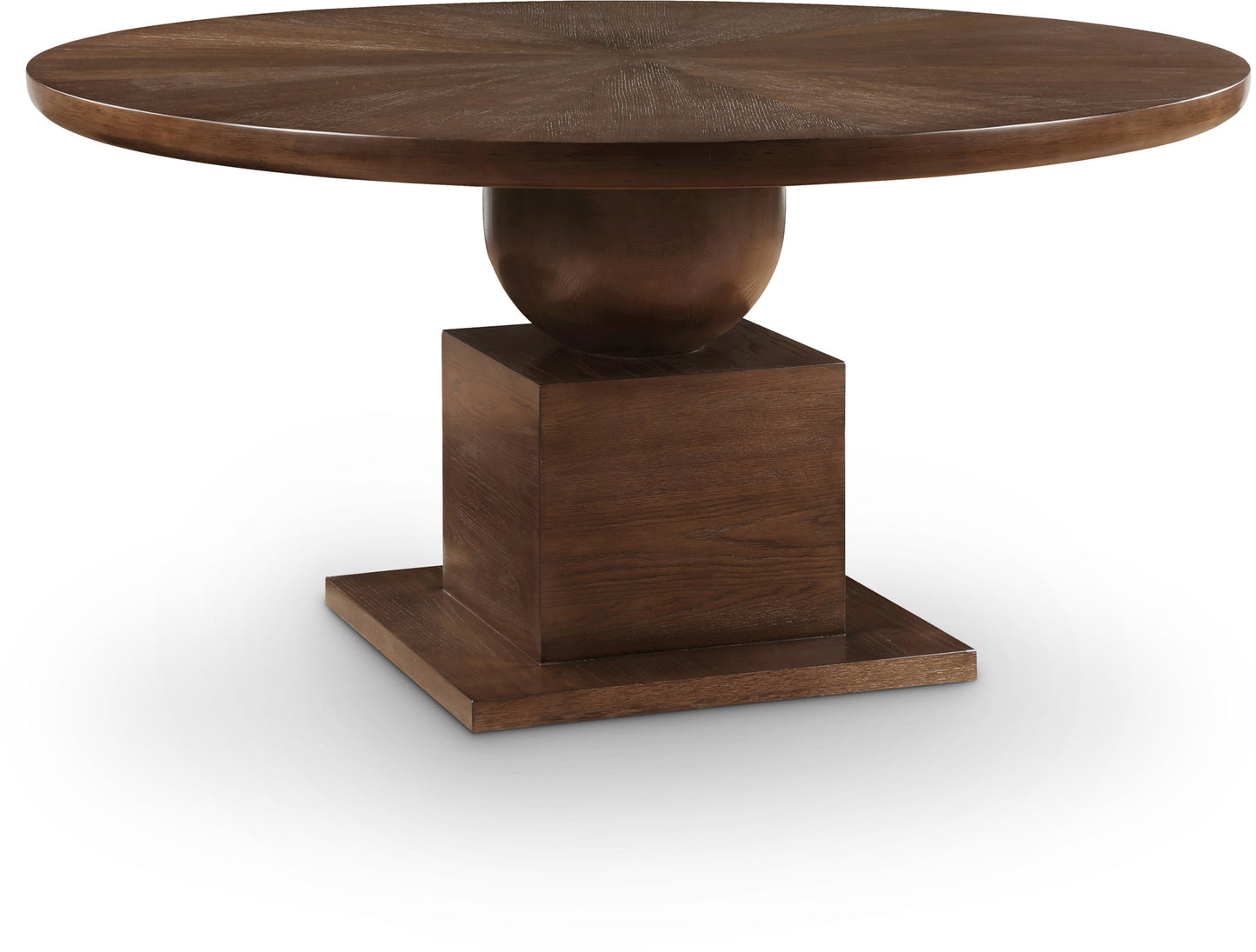 Rishal Dining Table in Brown
