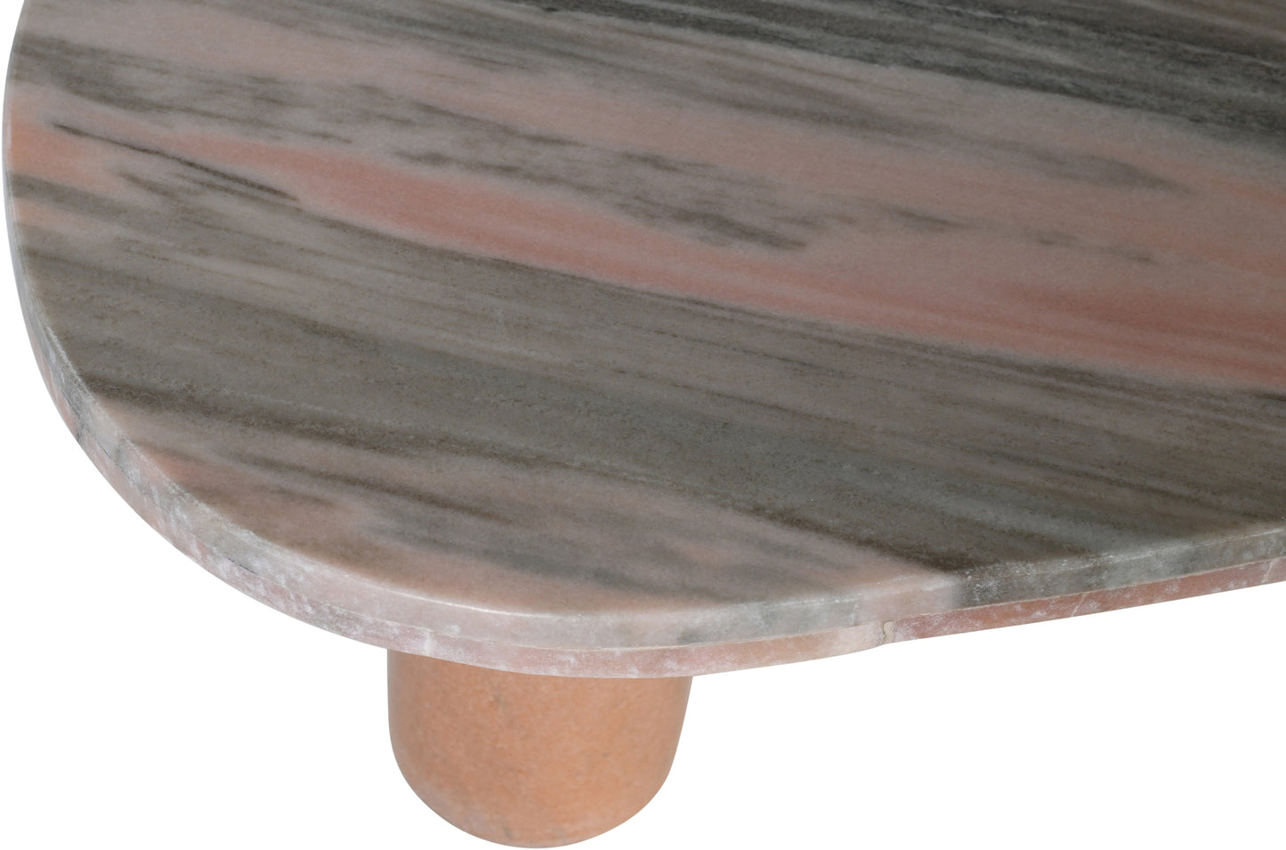 Pink Makrana Marble Coffee Table
