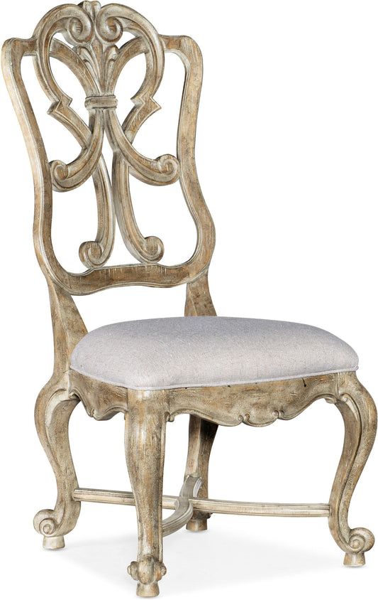 Castella Wood Back Side Chair