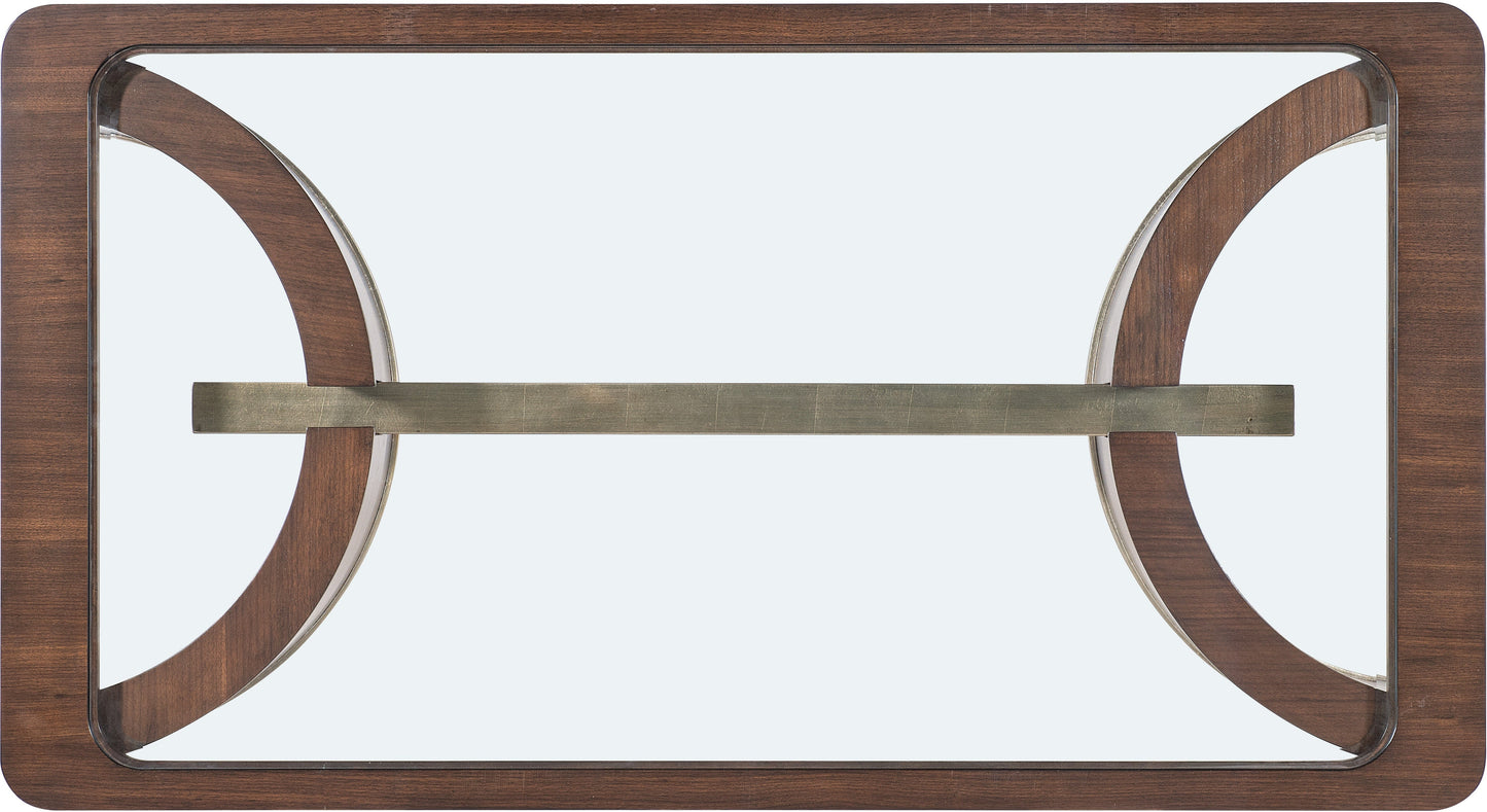 Melange Contours Cocktail Table