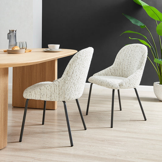 Katrisa Dining Chair in Zenith White