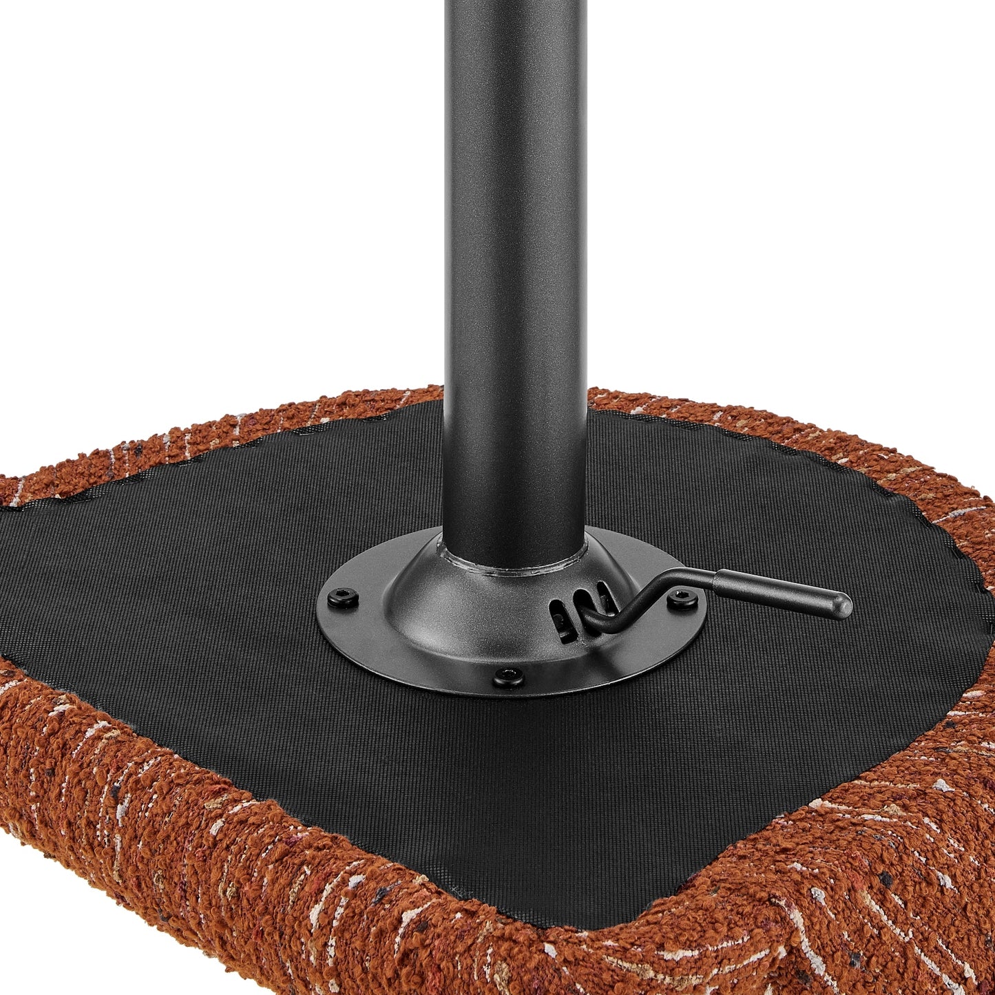 Jorrell Gaslift Swivel Bar Stool – Zenith Terracotta Fabric