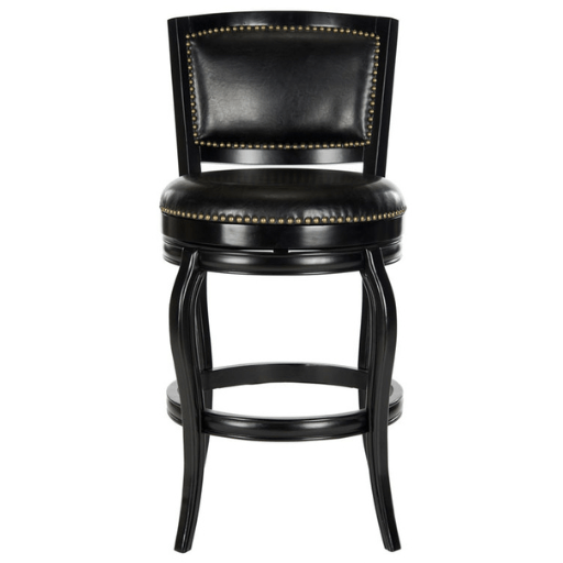 Pasquale Bar Stool in Black