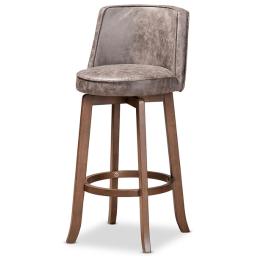 Adams Set of 2 Distressed Bar Stool Set