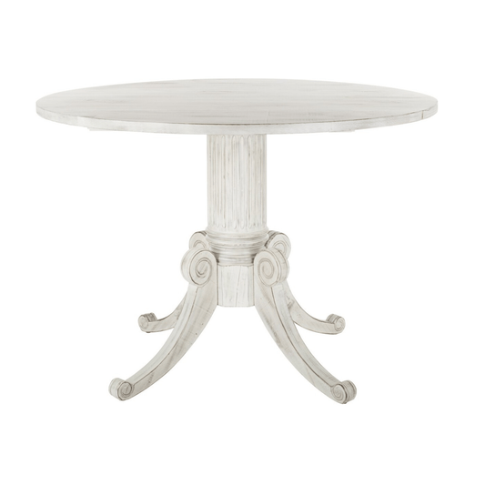 Forest Drop Leaf Dining Table in Antique White