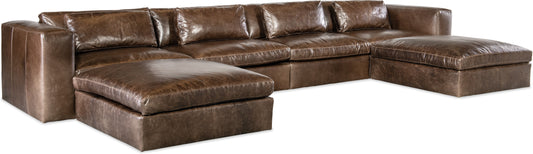 Wilder Leather Sectional