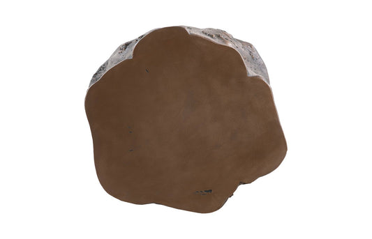 Log Coffee Table in Bronze – Modern Organic Design 36″