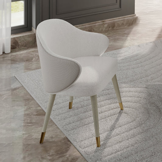 Charity Set of 2 Side Chair in Gray Oak Finish