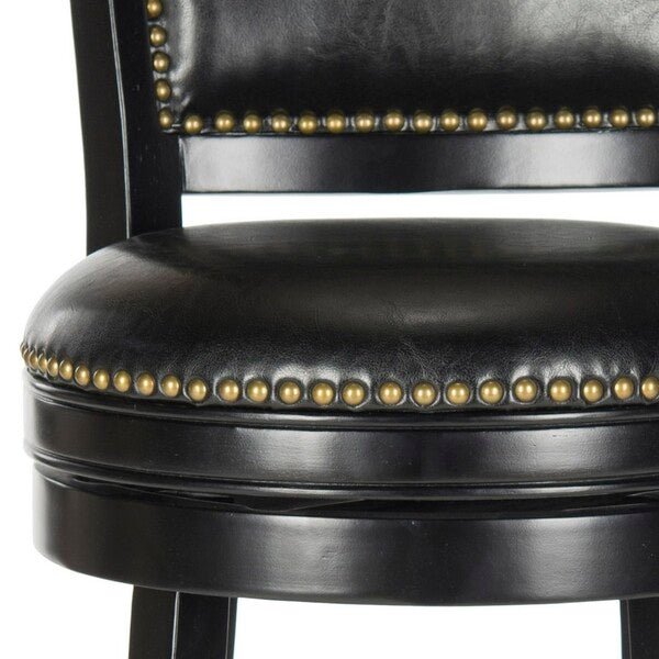 Lazzaro Bar Stool in Black