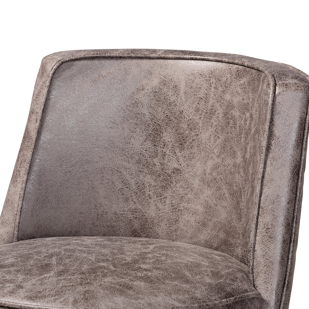 Adams Set of 2 Distressed Bar Stool Set