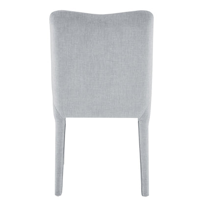 Alder Set of 2 Velvet Dining Chair in Zen Gray