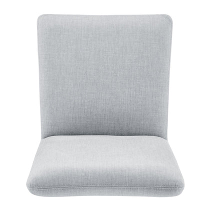 Alder Set of 2 Velvet Dining Chair in Zen Gray