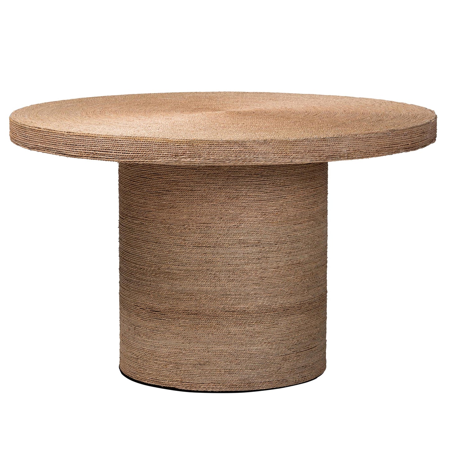 Bistra Seagrass Round Dining Table – Bohemian Style