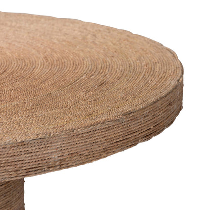 Bistra Seagrass Round Dining Table – Bohemian Style
