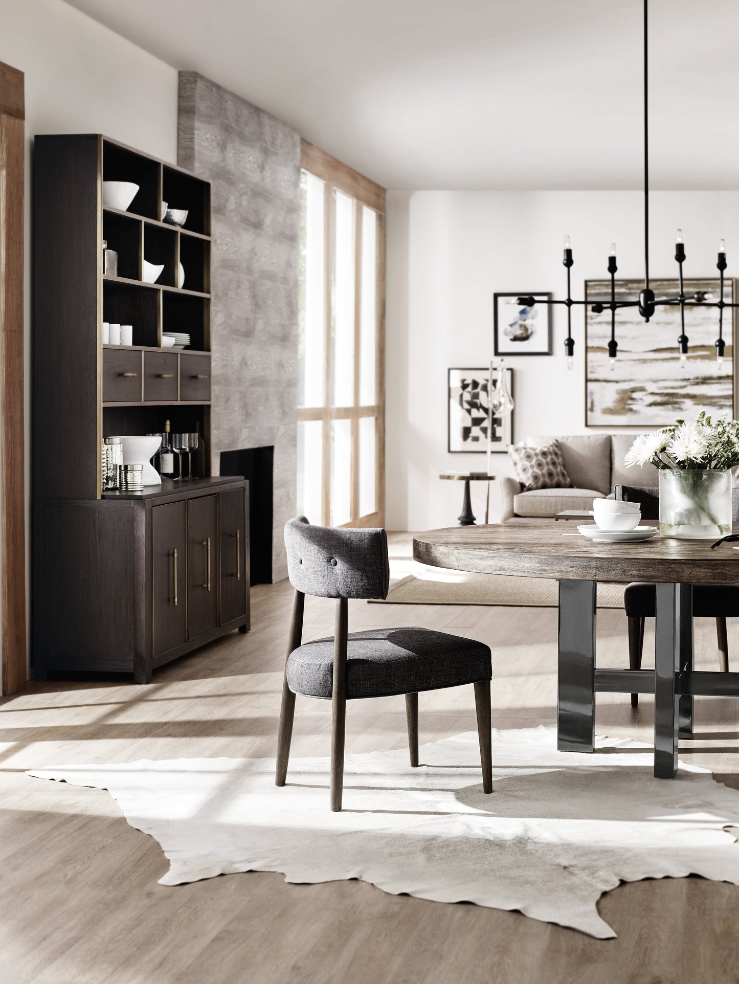 Curata 72 Round Dining Table, Mountain Modern Finish