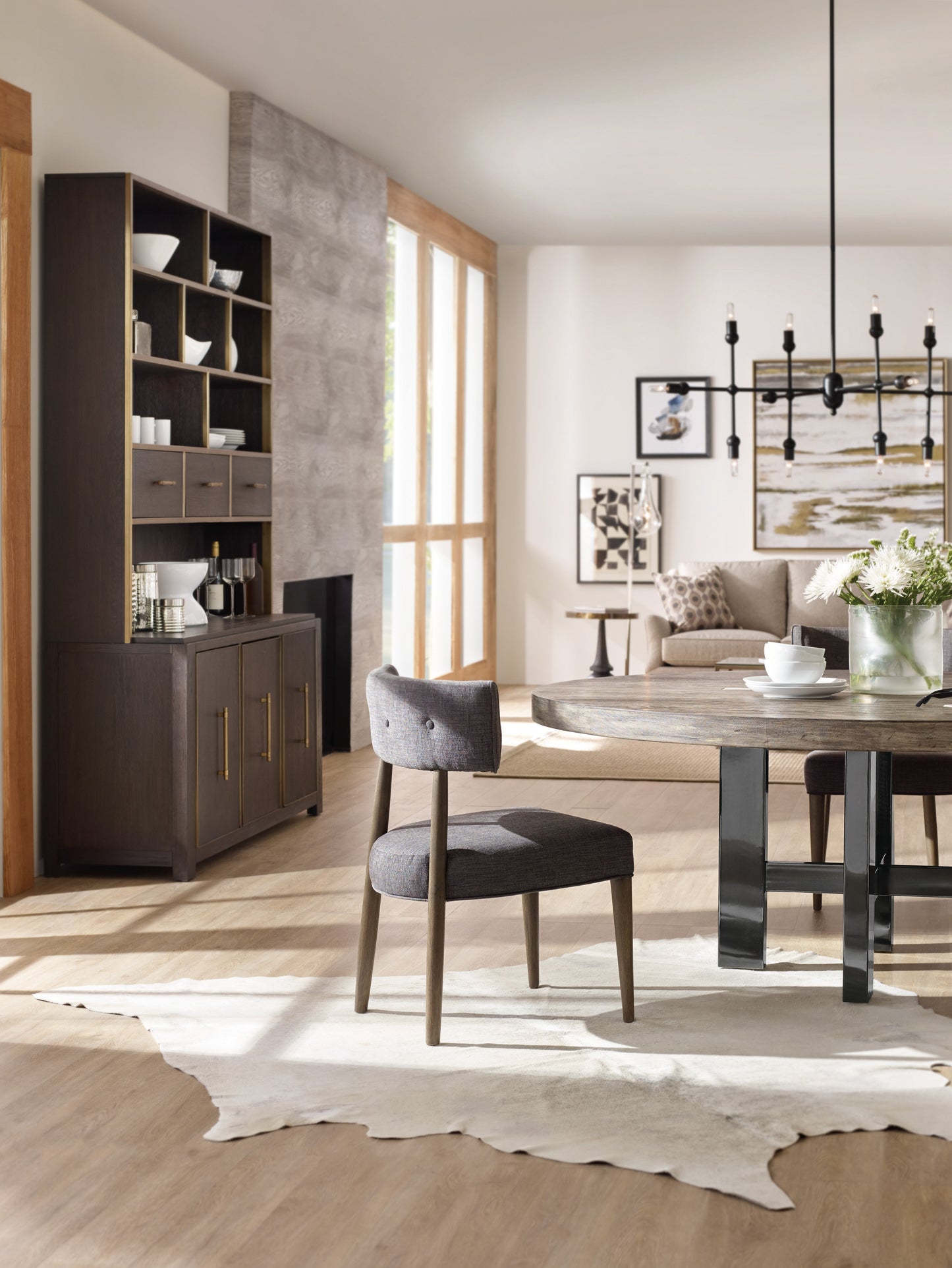 Curata 72 Round Dining Table, Mountain Modern Finish