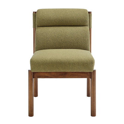 Micah Fabric Dining Chair in Palladian Green