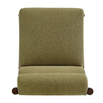 Micah Fabric Dining Chair in Palladian Green
