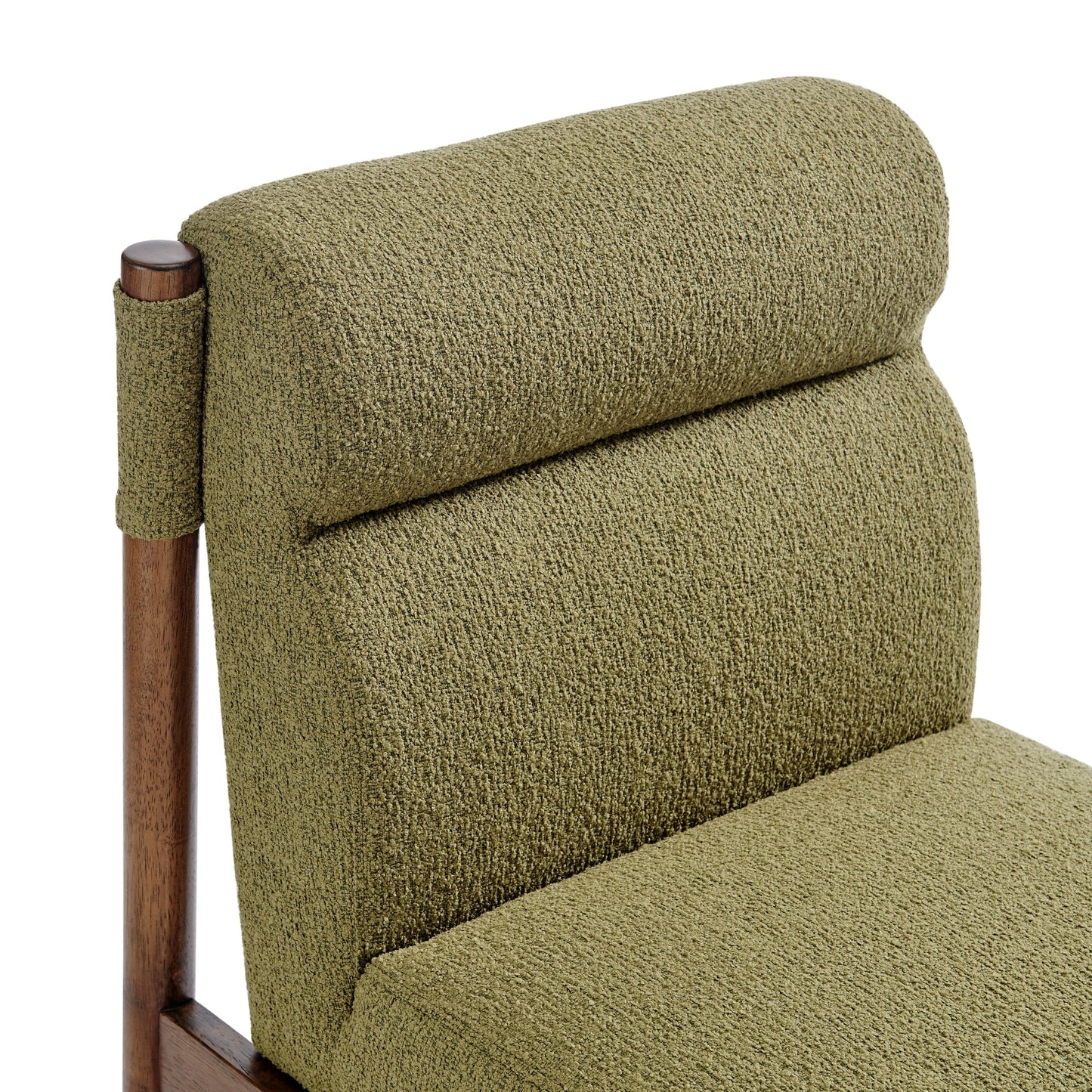 Micah Fabric Dining Chair in Palladian Green