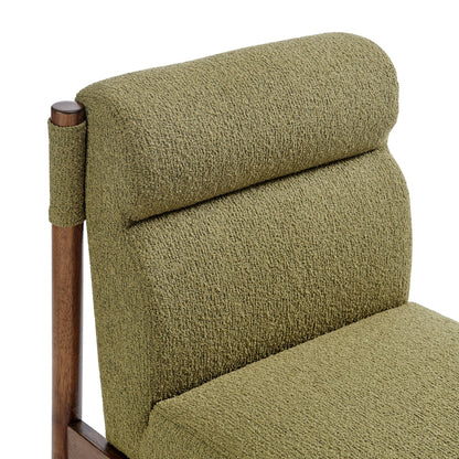 Micah Fabric Dining Chair in Palladian Green