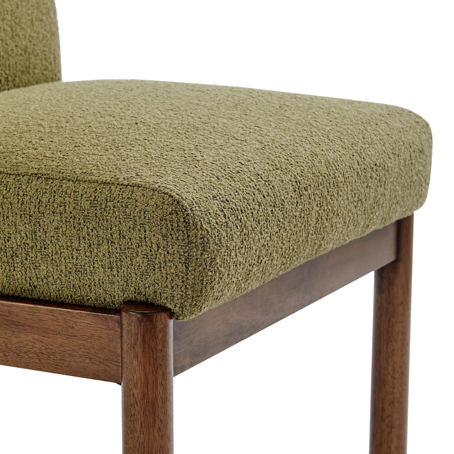 Micah Fabric Dining Chair in Palladian Green