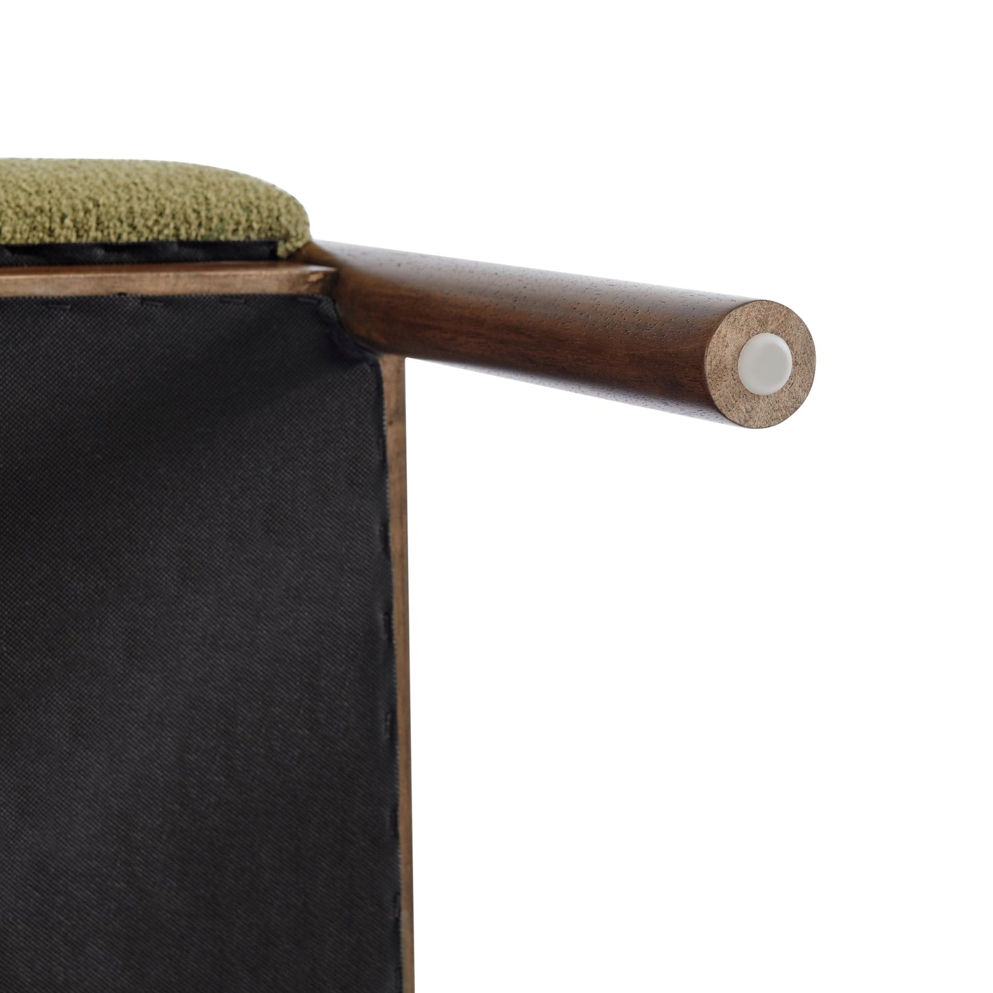 Micah Fabric Dining Chair in Palladian Green