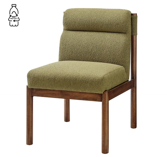 Micah Fabric Dining Chair in Palladian Green