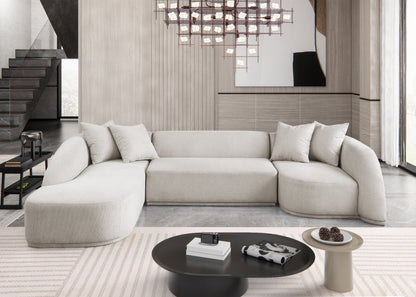 Rita Sectional in Beige