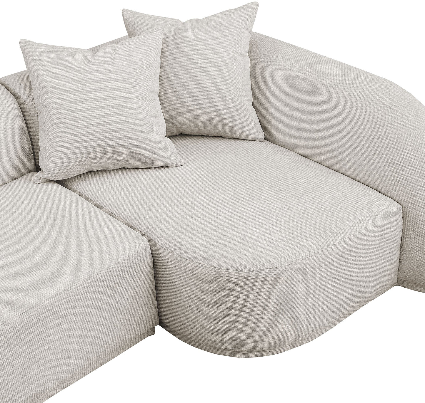 Rita Sectional in Beige