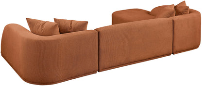 Rita Sectional in Terracotta