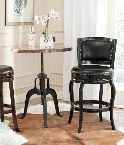 Pasquale Bar Stool in Black