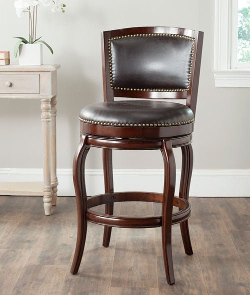 Pasquale Bar Stool in Sierra Brown