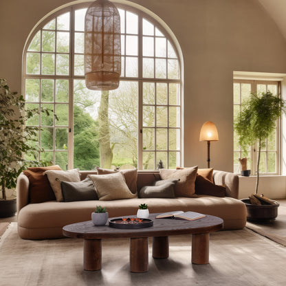 Beekman Oak Wood Coffee Table