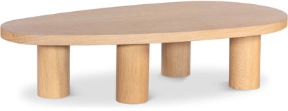Beekman Oak Wood Coffee Table