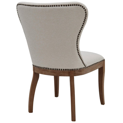 Dorsey Set of 2 Dining Chairs in Cardiff Cream