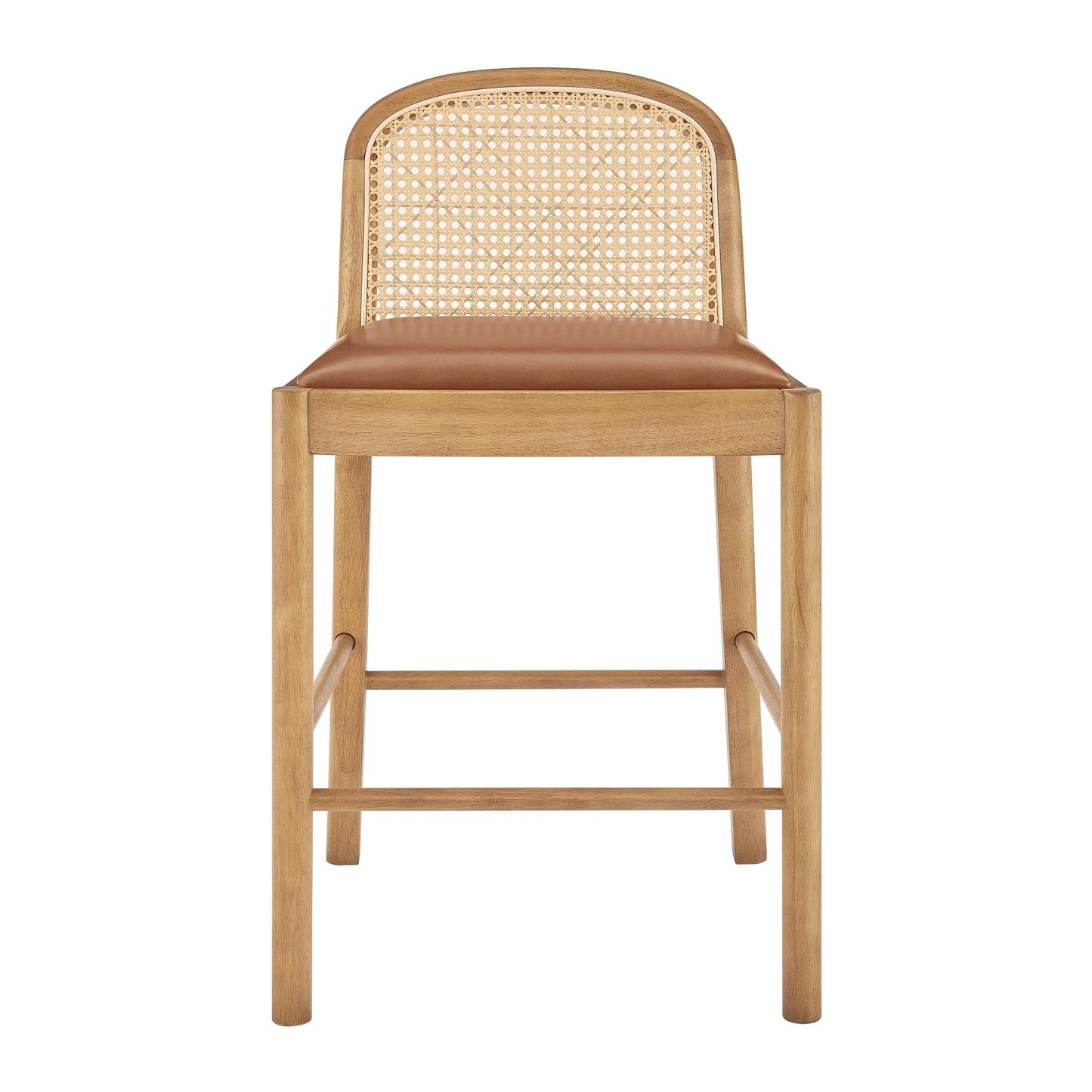 Donna Set of 2 Counter Stool in Borneo Chocolate