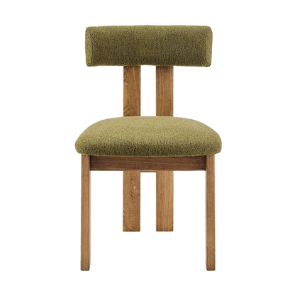 Hailey Set of 2 Dining Chair in Palladian Green
