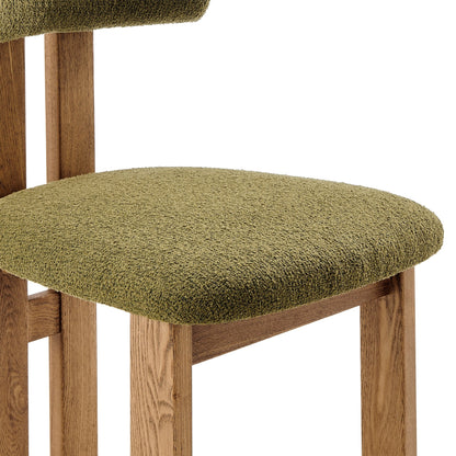 Hailey Set of 2 Dining Chair in Palladian Green