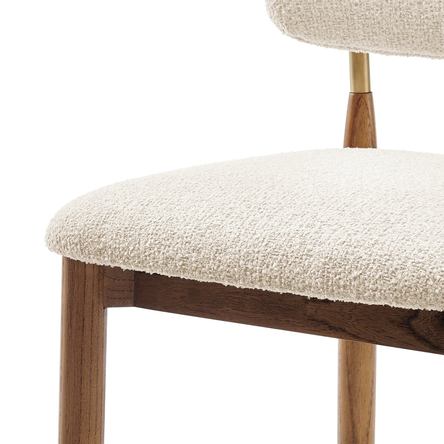 Verna Set of 2 Counter Stool in Palladian Beige