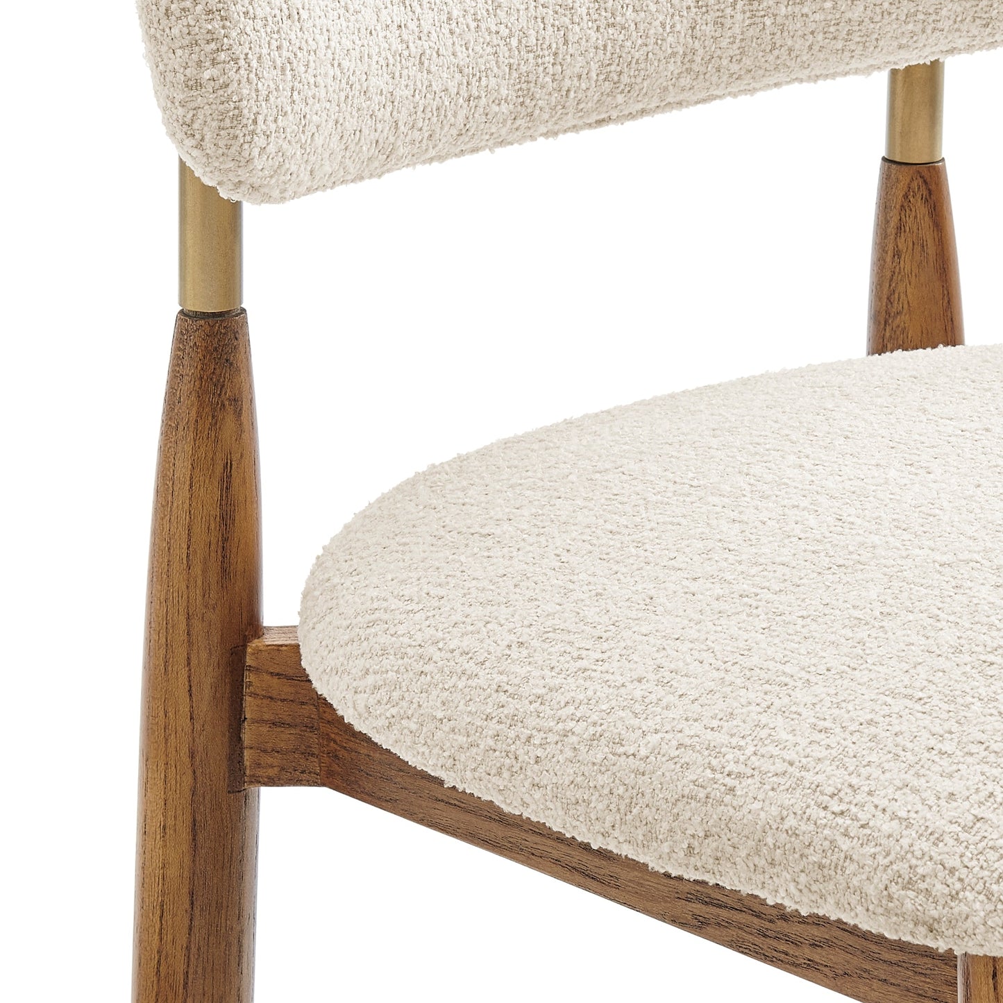Verna Set of 2 Counter Stool in Palladian Beige