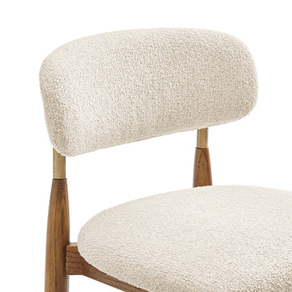 Verna Set of 2 Counter Stool in Palladian Beige