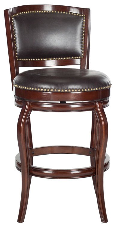Pasquale Bar Stool in Sierra Brown