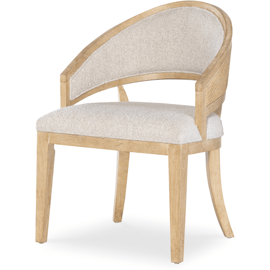 Retreat Cane Barrel Back Chair Dune Organic Casual Dining