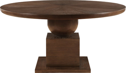 Rishal Dining Table in Brown