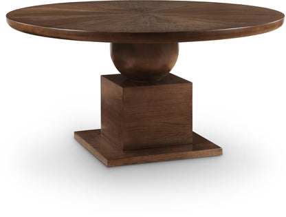 Rishal Dining Table in Brown