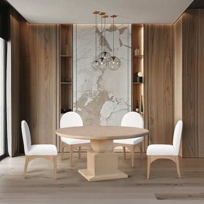 Rishal Dining Table in Natural