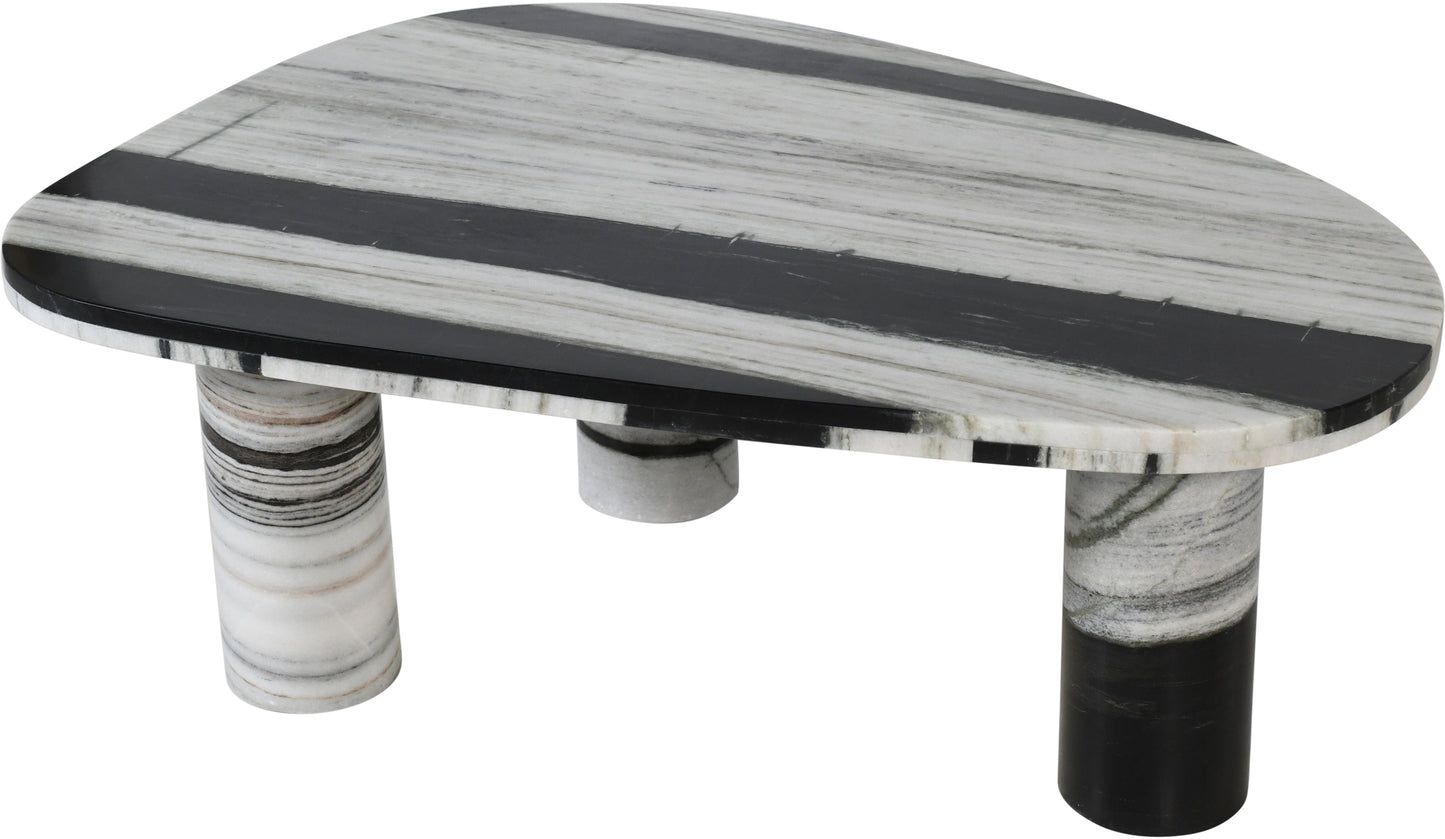 Messina Panda Marble Coffee Table