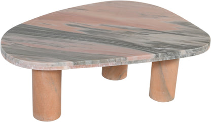 Pink Makrana Marble Coffee Table