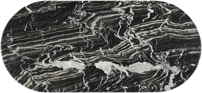 Messina Marble Dining Table in Black